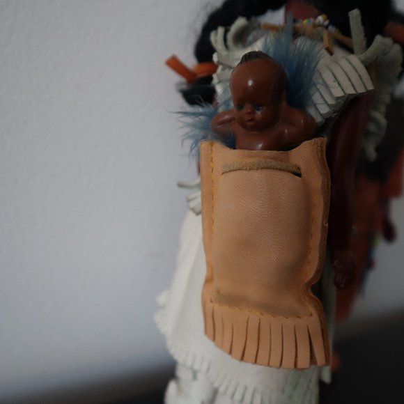 Collectible Native American dolls / Vintage Carlson dolls Native American dolls - Picture 6 of 13